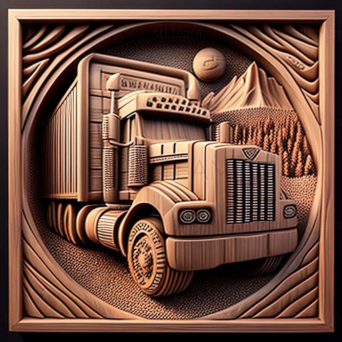 3D model Truck simulator pro 2 game (STL)